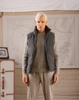Valen Merino Wool Vest - Grey
