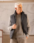 Valen Merino Wool Vest - Grey