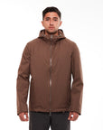 Nomad Hooded Jacket - Mocha Brown