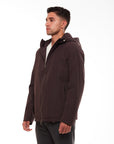 Nomad Hooded Jacket - Bordeaux Maroon