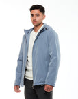 Nomad Hooded Jacket - Sky Blue