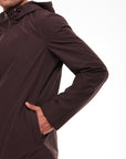 Nomad Hooded Jacket - Bordeaux Maroon
