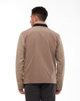 Wool Blend Bomber Jacket - Beige