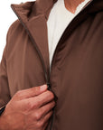 Nomad Hooded Jacket - Mocha Brown
