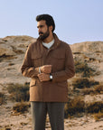 Field Jacket - Technical Fabric - Terracotta
