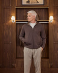 Reversible Bomber Jacket - Espresso Brown