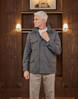 Field Jacket - Cashmere Blend - Grey