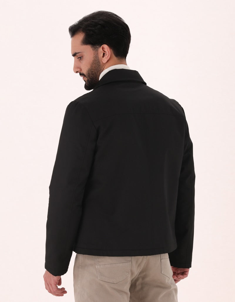 ✨美品✨SUAVELE NO COLLAR JACKET【SV-0148】 Suave Collar Jacket - Black – Ertho Official