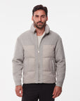 The Aristo Bomber Jacket - Stone Grey