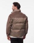 The Aristo Bomber Jacket - Umber Brown