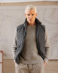 Valen Merino Wool Vest - Grey