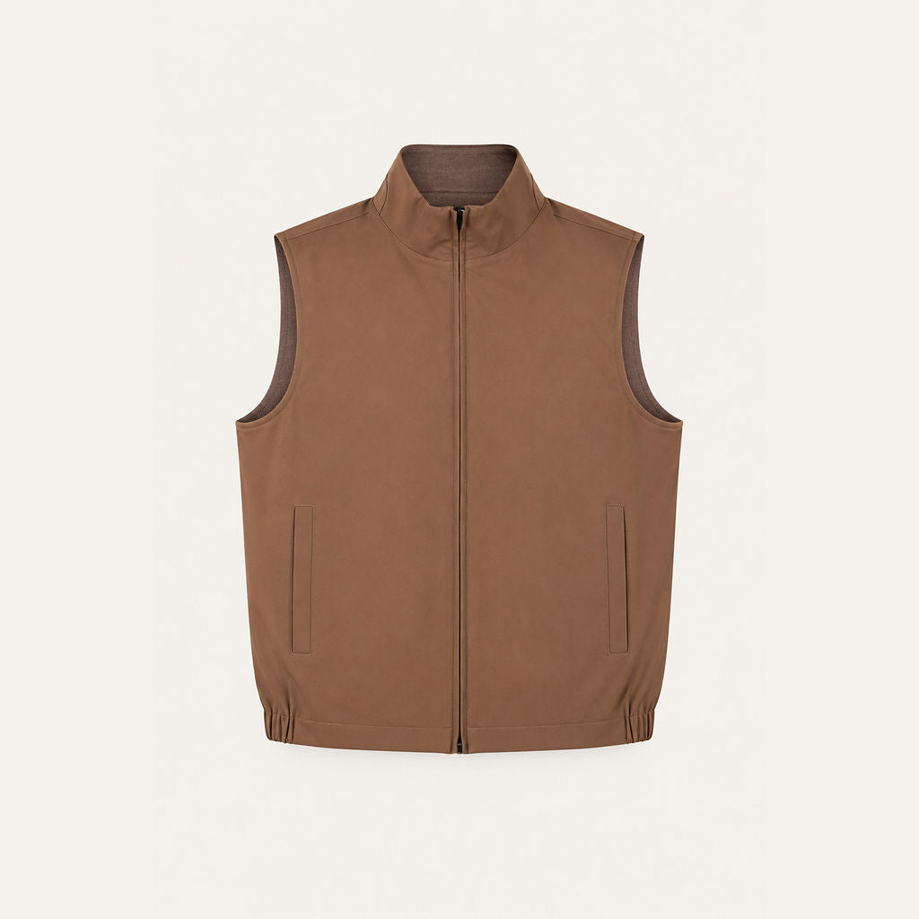 Reversible Vest - Terracotta