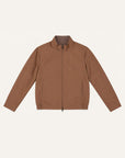Reversible Bomber Jacket - Terracotta