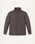 Field Jacket - Technical Fabric - Espresso Brown