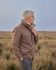 Field Jacket - Cashmere Blend - Tobacco Brown