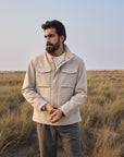 Field Blouson - Cashmere Blend - Desert Sand Beige