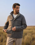 Field Blouson - Cashmere Blend - Grey