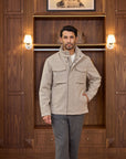 Field Blouson - Cashmere Blend - Desert Sand Beige