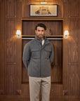 Field Blouson - Cashmere Blend - Grey