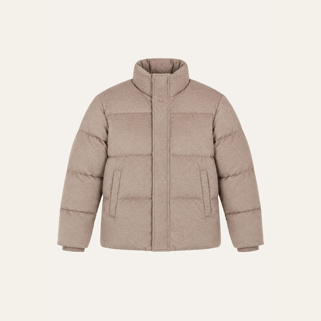 Down Jacket - Beige