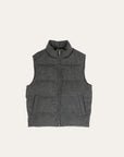 Valen Merino Wool Vest - Grey